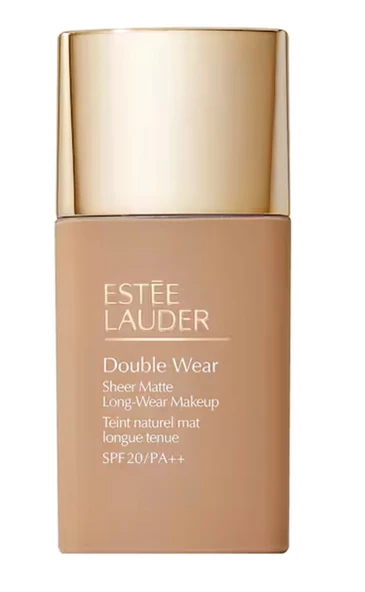 Estee Lauder Double Wear - Mat Bitişli Uzun Süre Kalıcı Fondöten SPF 20 3N13N2 Wheat