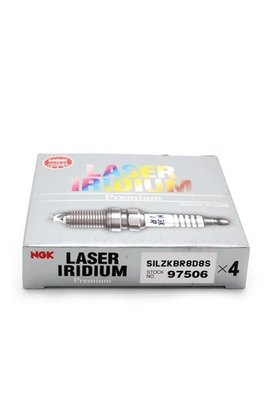 NGK Ngk 97506 Sılzkbr8d8s Buji Zr5tpp 330 Bmw F20 125i 11 F30 320i Xdrive 12 ( 4 Adet ) ürün görseli