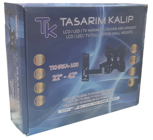 TK TKHRKA-100 22"-42" HAREKETLİ ASKI APARATI - Resim 2