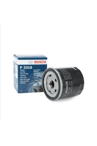 Bosch Uzmanparça Seat Ibiza 1.4 Yağ Filtresi 2001-2008 | 0451103318 - 4