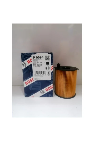 Bosch Yağ Filtresi 1 Adet - Peugeot 3008 1.6 Hdi 2009-2011 80 Kw -- 0986tf0094 - Oem: 0986tf0004