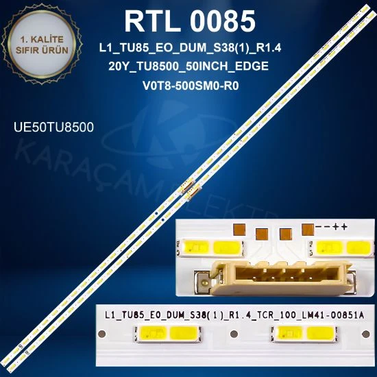 BM-5049 (1X38LED-1X38LED) SAMSUNG 50" B-635 54CM ORTADAN SOKET - Resim 4