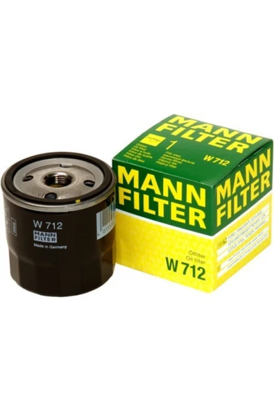 MANN Man-w712 Yağ Filtresi Corsa A 1982 - 19931.0 1.2 N Motor...