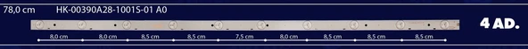 BM-105 (4X10LED) PREMİER 40" B-1005 RTL1508 77,8CM L40F3302B/E40F16 MBL-40038D410DT0-V1 035-400-3528-A