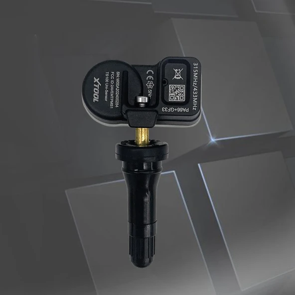 XTool TS100R Çift Frekanslı Metal Versiyon Programlanabilir Lastik Basıncı İzleme Sistemi Sensörü - 4