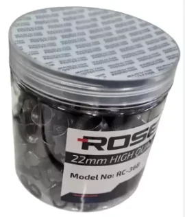 ROSE KUTULU 22MM SİYAH EF KONNEKTÖR PREMİUM RG6(100LÜ) RC-36B