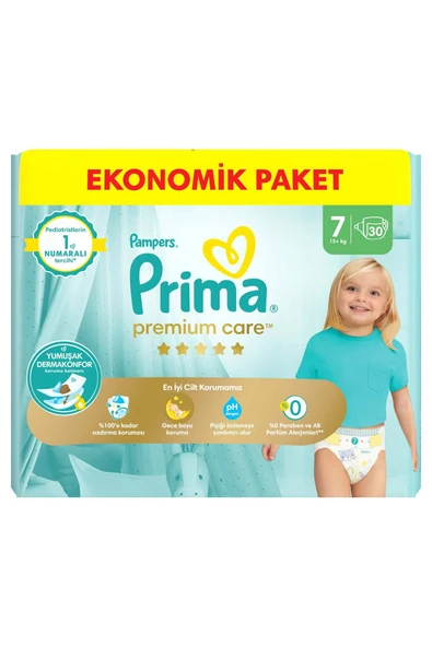 Prima Premium Care 7 Numara 30lu Bebek Bezi - 2