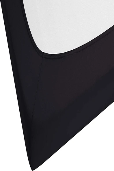100x200 + 25 Cm Düz Pamuklu Tek Kişilik Lastikli Fitted Penye Çarşaf - 2