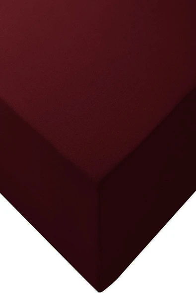 180x200 Cm Battal Boy Pamuklu Düz Lastikli Fitted Penye Çarşaf - 2
