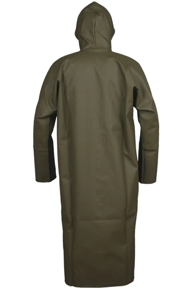 Solano Su Geçirmez Balıkçı Yağmurluk Pardesü - Avcı - Balıkçı - Çiftçi - Sulama - Leke Tutmaz - Pvc - 2