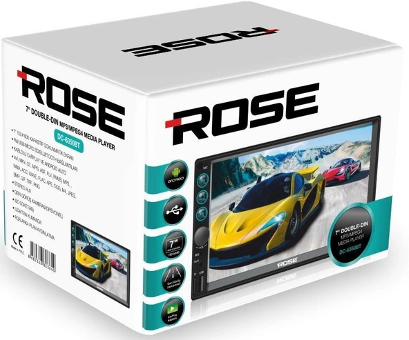 ROSE DC-6350BT DOUBLE TEYP - Resim 2