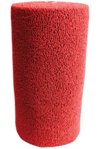tiritoğluhome Kıvırcık Paspas En 100cm Kırmızı(girilen Adet Miktarınca Metraj Kesilir.) - 2