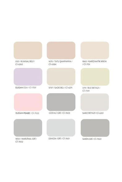 Polisan  Popüler Plastik Mat Duvar Boyası 20 Kg - 2