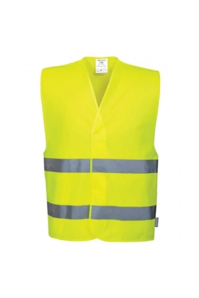 PORTWEST  Fosforlu Yelek İkaz Yeleği
