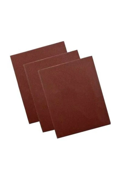 MYC 3 Adet 120 Numara Zımpara Kağıdı A4 Kağıt Boyutunda - Genel Amaçlı