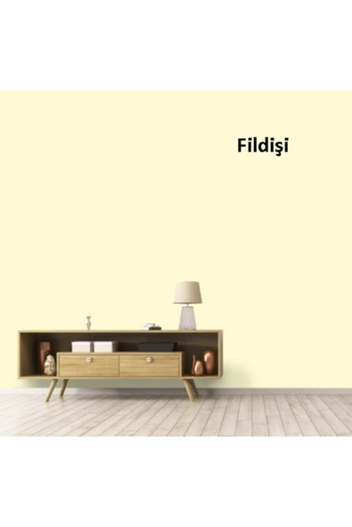 Fawori  Silikonlu Mat Silinebilir Iç Cephe Boyası 2.5lt Renk: Fildişi + Kendinboya Set