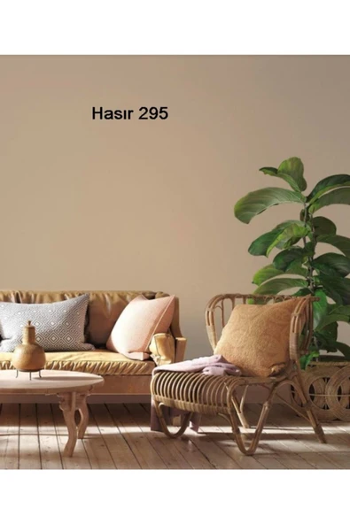 Fawori  Silikonlu Mat Silinebilir Iç Cephe Boyası 2.5lt Renk: Hasır295 + Kendinboya Set
