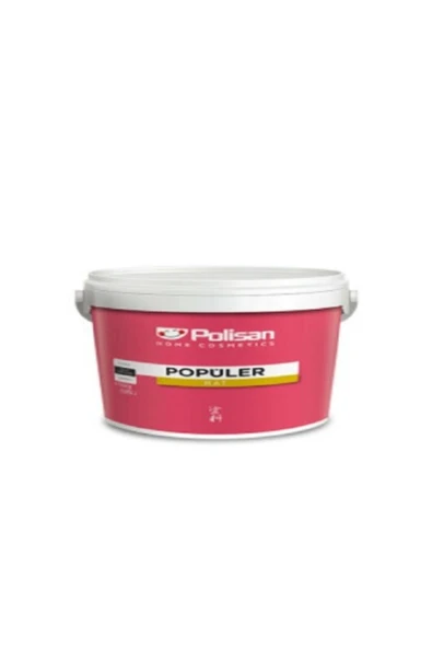 Polisan  Popüler Plastik Mat Duvar Boyası 10 Kg-krem Rengi