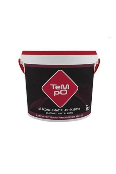 Tempo  Tempo Silikonlu Mat Iç Cephe Boyası 20 Kg