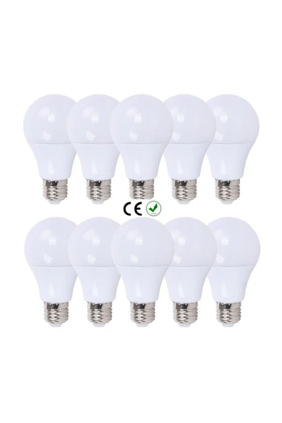 İsra  Isra- 10w Led Ampul Beyaz Işık(6500K) E27 Duy - 2