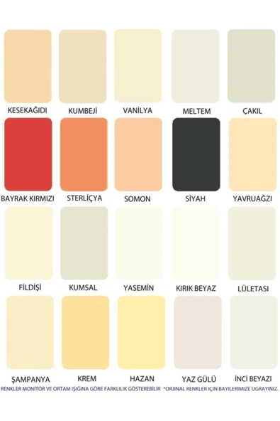 Kardelen  Nergis Plastik Duvar Boyası 20 Kg - 2