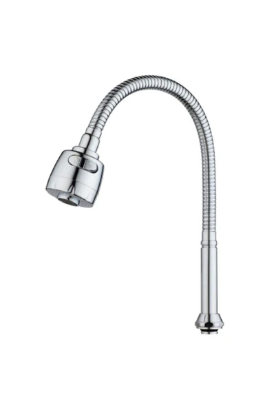 Baytec Esnek Mutfak Evye Bataryası Başlığı 360 Derece Döner Kafa Musluk Filtreli