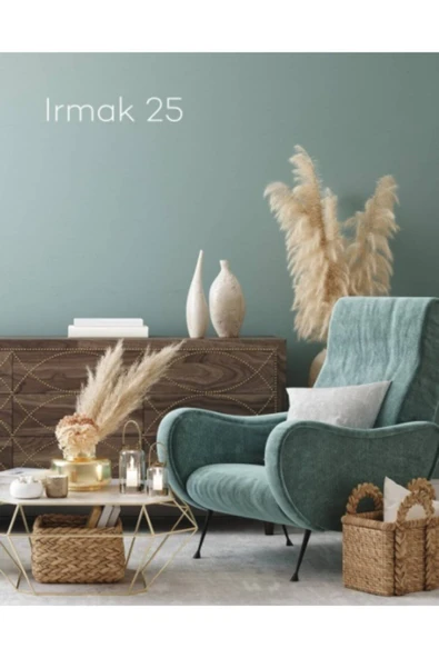 Fawori  Silikonlu Mat Silinebilir Iç Cephe Boyası 2.5lt Renk:ırmak25 + Kendin boya Set