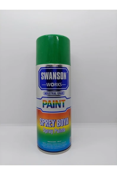 1tech  Swanson Works Yeşil Renk Sprey Boya 400 Ml
