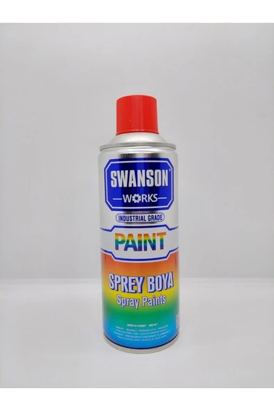 1tech  Swanson Works Kırmızı Renk Sprey Boya 400 Ml - 2