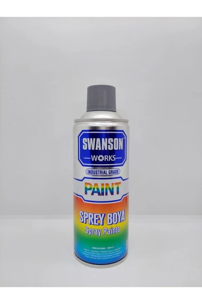 1tech  Swanson Works Gri Renk Sprey Boya 400 Ml