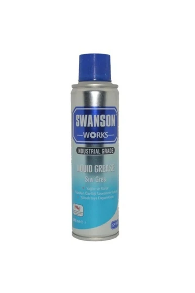 SWANSON WORKS Sıvı Gres Yağı Rulman Dişli Yağlama Zincir Yağlayıcı Sprey 400 Ml