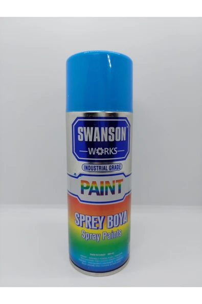 1tech  Swanson Works Mavi Renk Sprey Boya 400 Ml