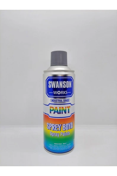 1tech  Swanson Works Gri Renk Sprey Boya 400 Ml - 2