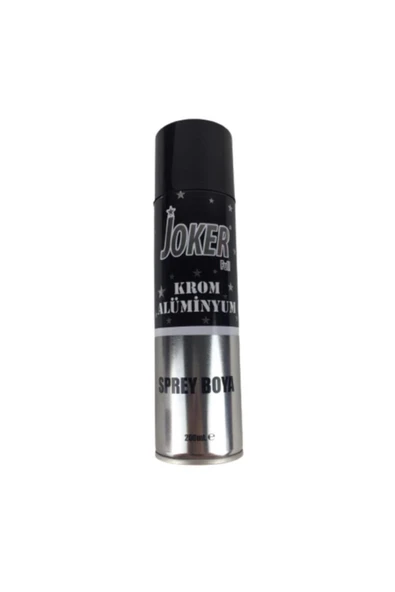 joker  Gümüş Sprey Boya 200 ml Renk Seçenekli