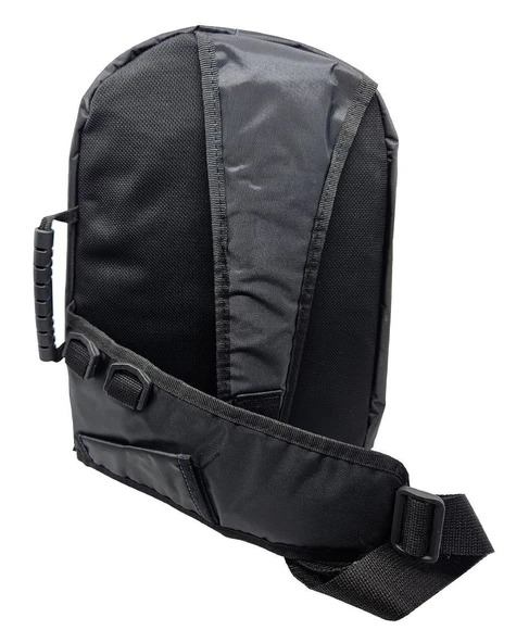 Kendo Sırt Spin Çantası Siyah Mavi - 2