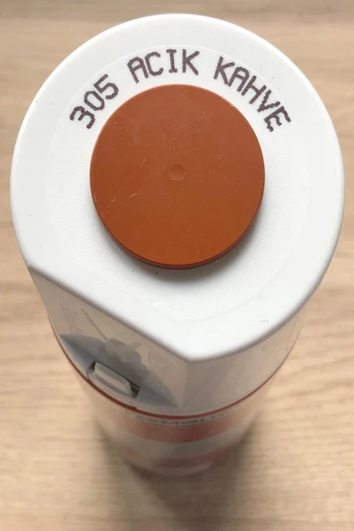Akçalı  Açık Kahve 305 Alüminyum-ahşap-plastik-demir-metal-sprey Boyama 400 ml