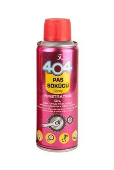 404 Kimya 404 Pas Sökücü Sprey 400 Ml. 5 Adet