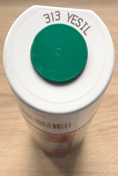 Akçalı  Yeşil 313 Alüminyum-ahşap-plastik-demir-metal-sprey Boyama 400 ml