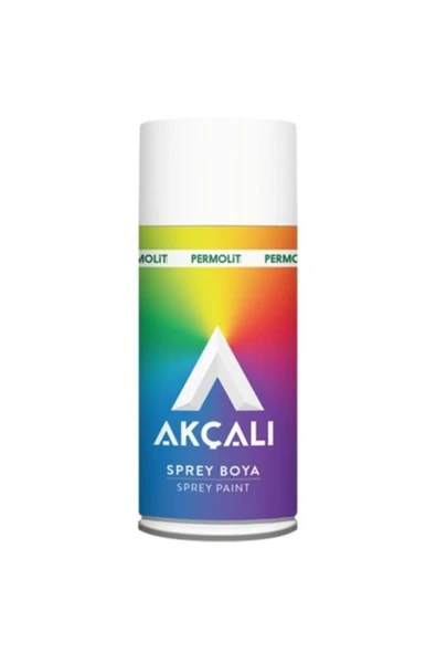 Permolit  Akçalı Sprey Boya 400 ml Parlak Siyah