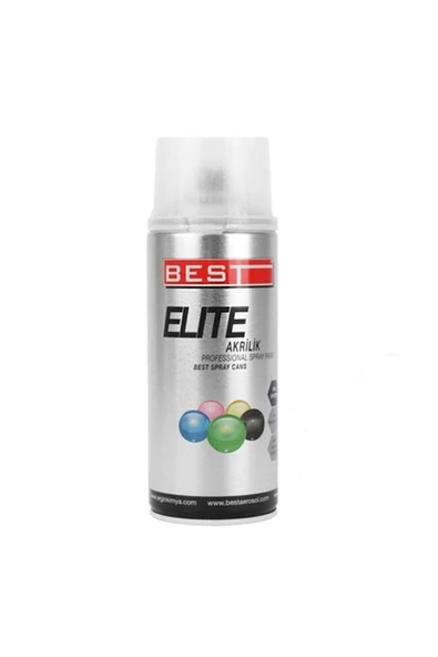 Best  Elite Akrilik Hızlı Kuruyan Sprey Boya 400 Ml - Beyaz Eşya Beyazı (renk Kodu: 9301) ürün görseli