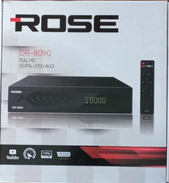 ROSE FULL HD KASALI UYDU DR-8090 - Resim 2