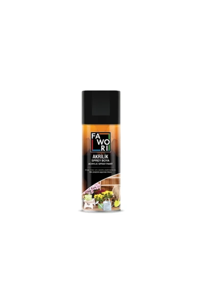 Fawori  Akrilik Sprey Boya 400ml (RAL 9003) Parlak Beyaz