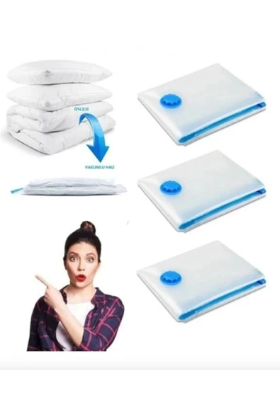 Magic Saver Bag 8’li Vakumlu Poşet Set-1 - 2