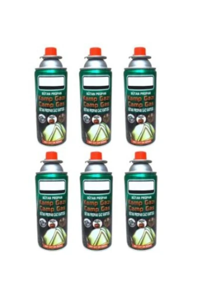 1 adet Kamp Ocak Gazı Valfli Pürmüz Kartuşu 227 Gram