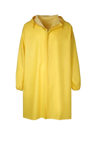 Sarı Yağmurluk Çizme Set, 2'li Yağmurluk Seti - 3