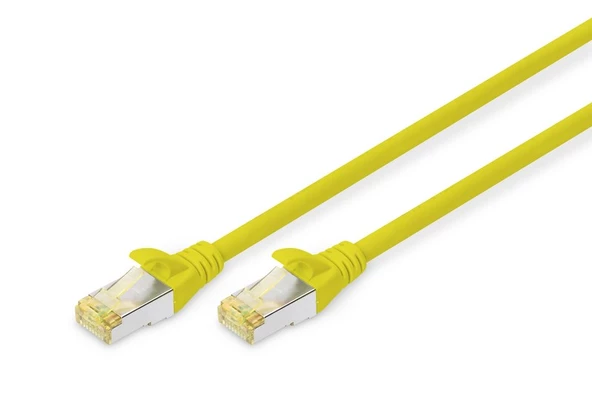 Digitus Zırhlı Patch Kablo Cat6A Sarı (2m)