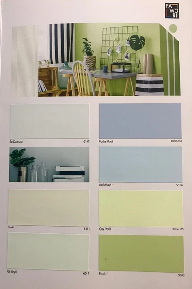 Silikonlu Mat İç Cephe Duvar Boyası 10 Kg fawori - 3