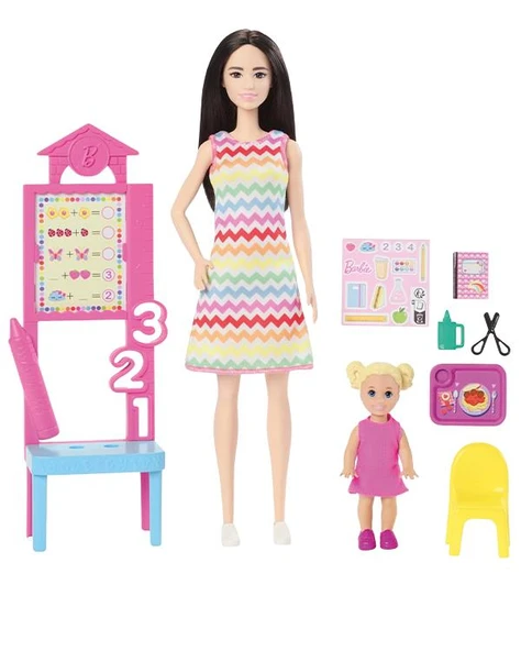 Barbie Kariyer Bebeği Öğretmen JCR77 - Resim 2