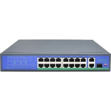 ROSE PR-1630G 16+2 10/100/1000 GIGABIT POE SWITCH