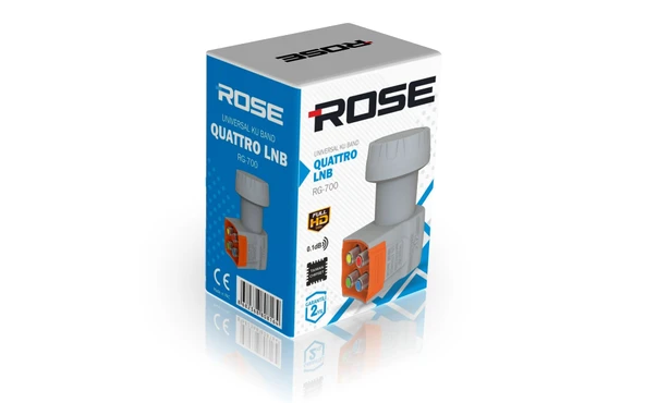 ROSE QUATTRO MERKEZİ SİSTEM SANTRAL LNB DG-216  RLE-700 RG-700 ürün görseli